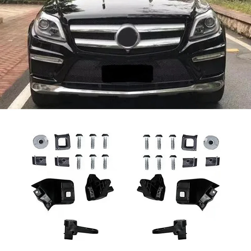 Комплект для ремонта кронштейна правой передней фары A1668200614 Mercedes Benz GL ML AMG 63 W166