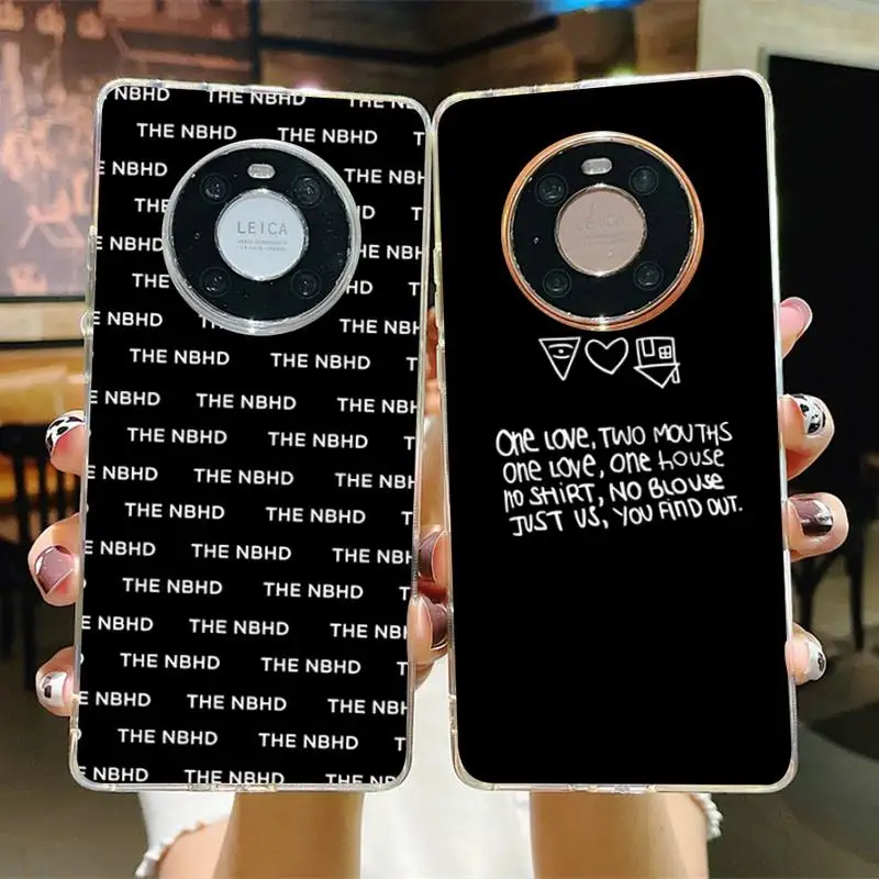 

The neighbourhood band Phone Case for Samsung S21 A10 for Redmi Note 7 9 for Huawei P30Pro Honor 8X 10i cover