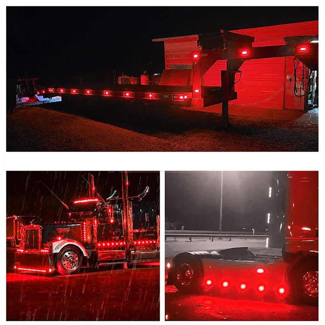 4 шт. светодиодный аварийный маяк вспышка предупреждающая стробоскопическая