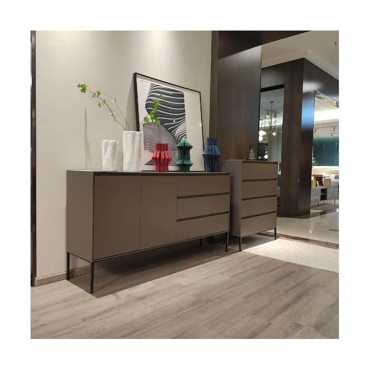 

2021 New Design Modern Metal Cabinet Steel Sideboard Steel Storage Cabinet