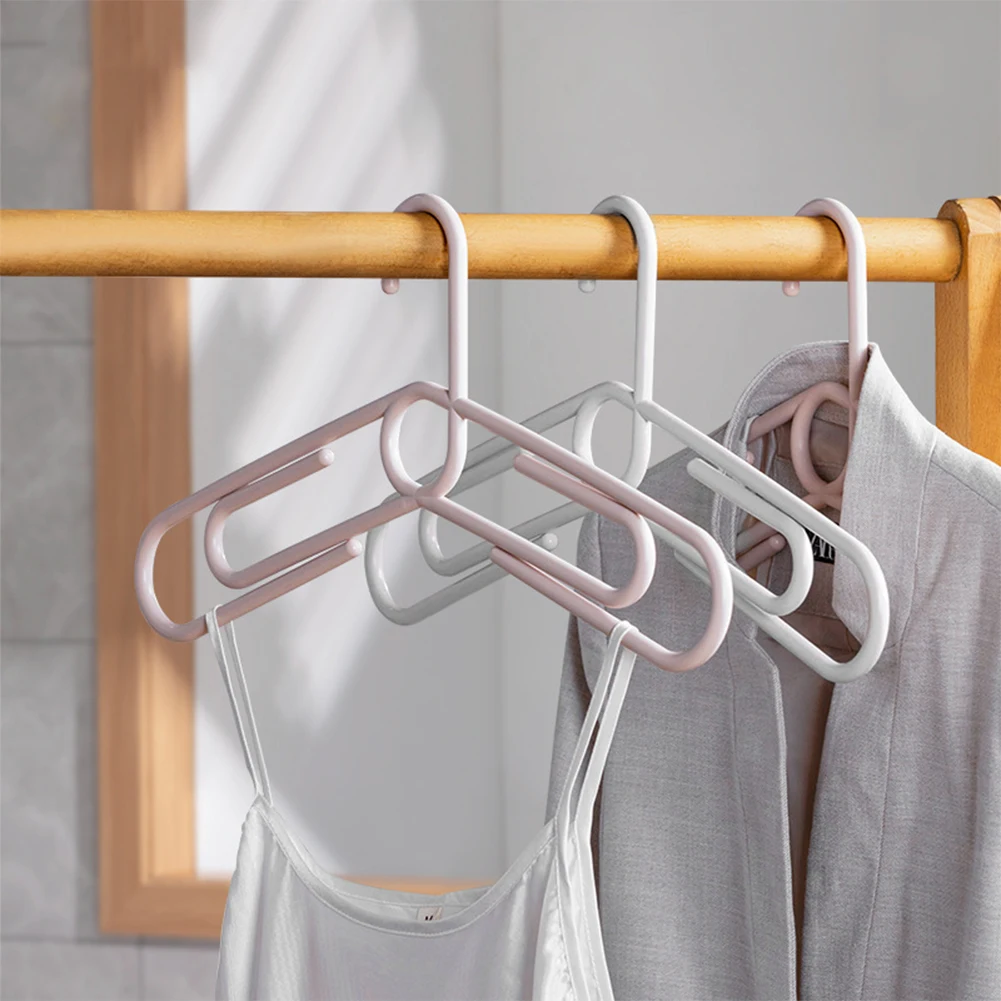 

New Organizers Home Storage Hangers Good Toughness And Not Easy To Break For Closet Drmitory Magic Clothes Hanger Drying Rack