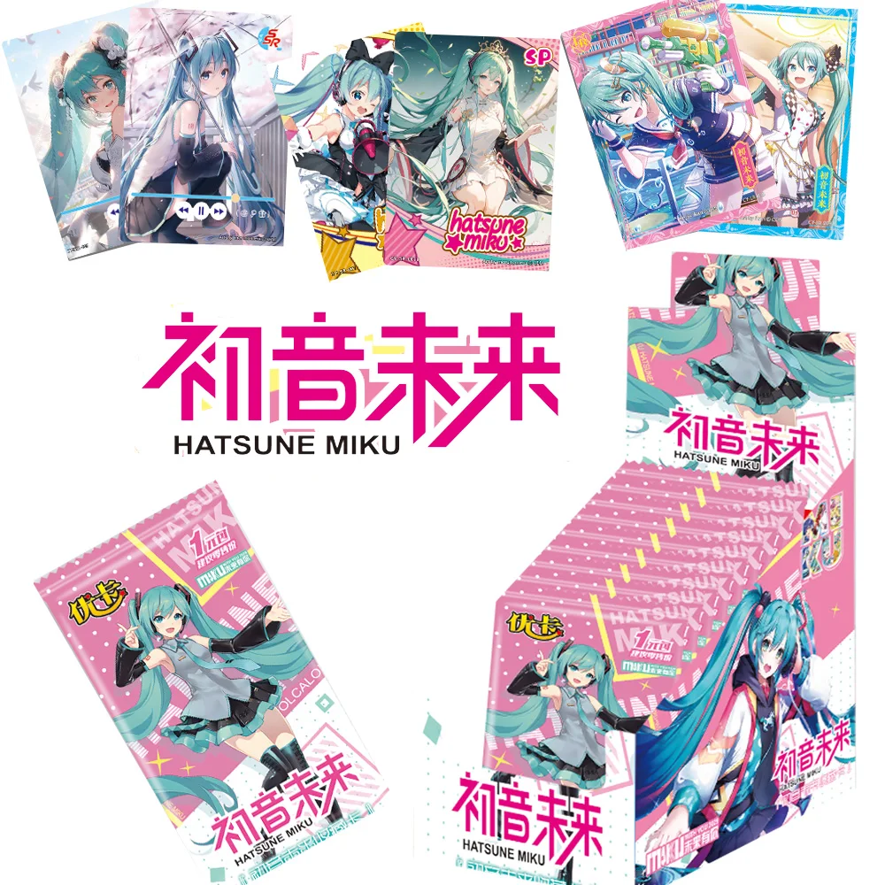 Серия Youka Hatsune Miku карта японского мультфильма аниме редкая коллекция блокнот для