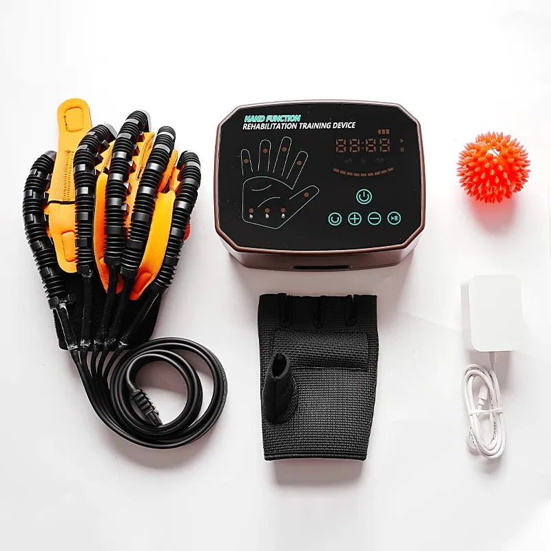 Equipo de rehabilitación terapia de movimiento físico de la mano guantes robóticos de rehabilitación para entrenamiento de dedos en casa