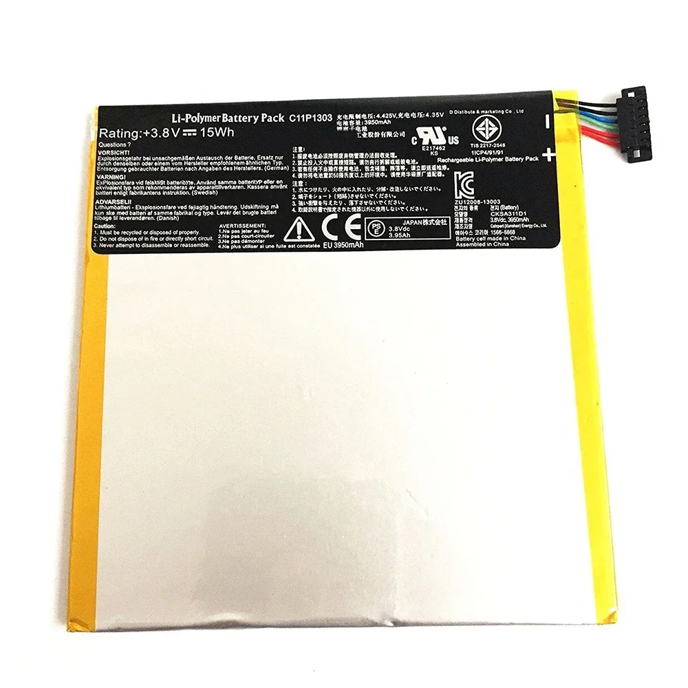 Совершенно новый оригинальный аккумулятор для ноутбука C11P1303 3 8 В 15 Втч Asus Google Nexus 7