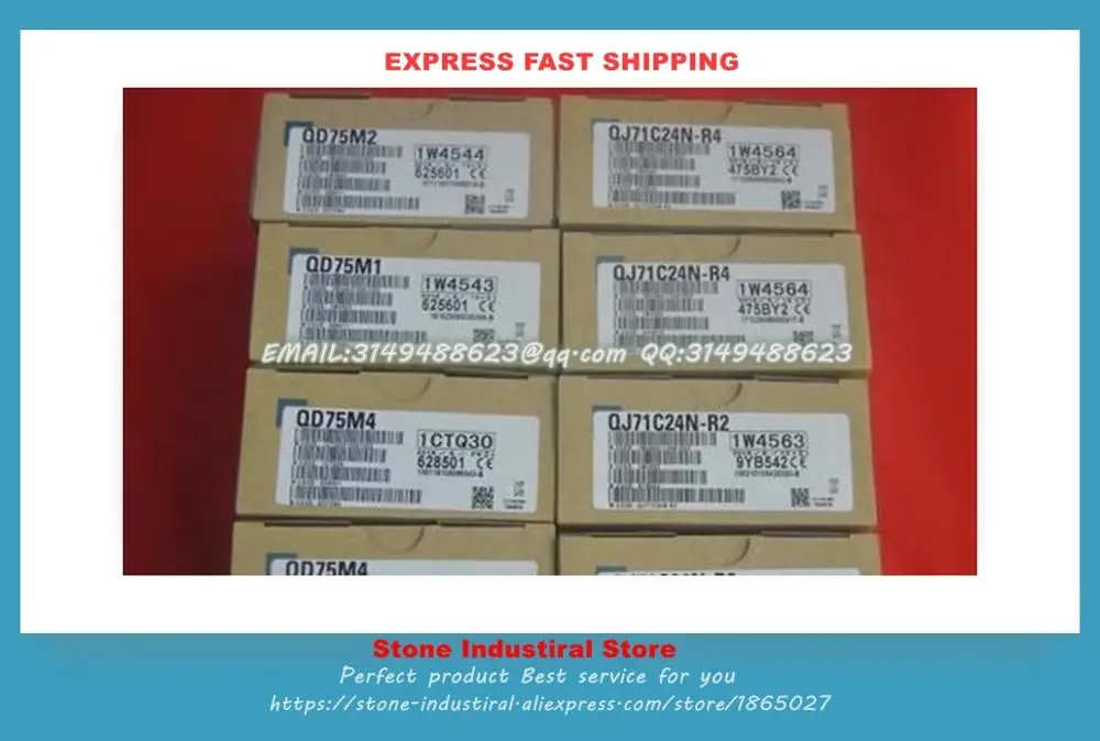Q Series PLC QJ71C24N-R2 QD75M1 QD75M2 QD75M4 QJ71C24N-R4 QJ71C24N модуль связи Новый в коробке