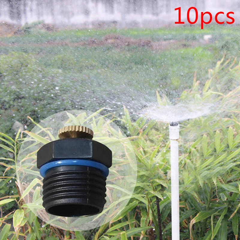 

10Pcs/set 1/2 Inch DN15 Thread Garden Sprinklers Lawn Watering Sprinkler Head Roof Cooling Lawn Sprinkler Irrigation