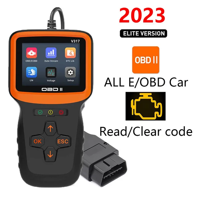 Eobd Obd 2 obd2 scanner automotive professional tool  Check engine analyzer Fault Light code reader  car diagnostic tools cars 1