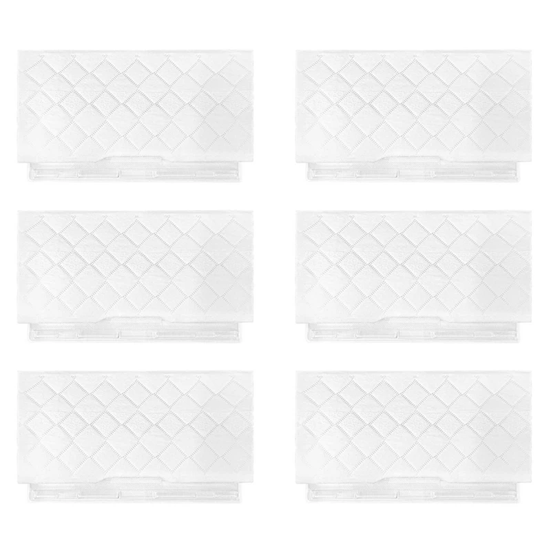 

6 Pack Replacement Accessory Part Kit Mop Pad For Shark VACMOP VM252 VM200 VM190 Disposable Pad Refill