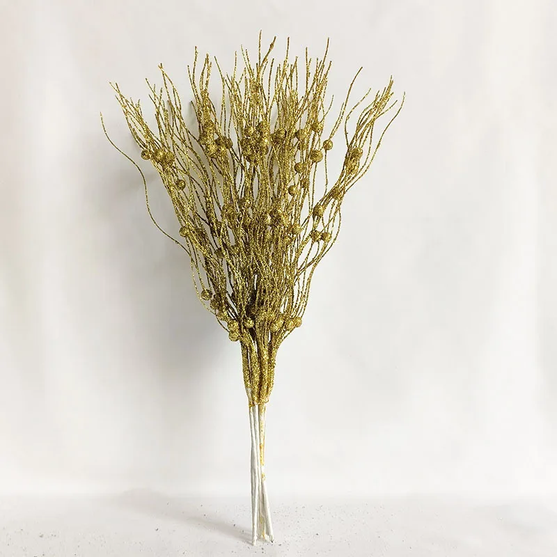 

Yannew Рождественские веточки с блестками 10 шт.