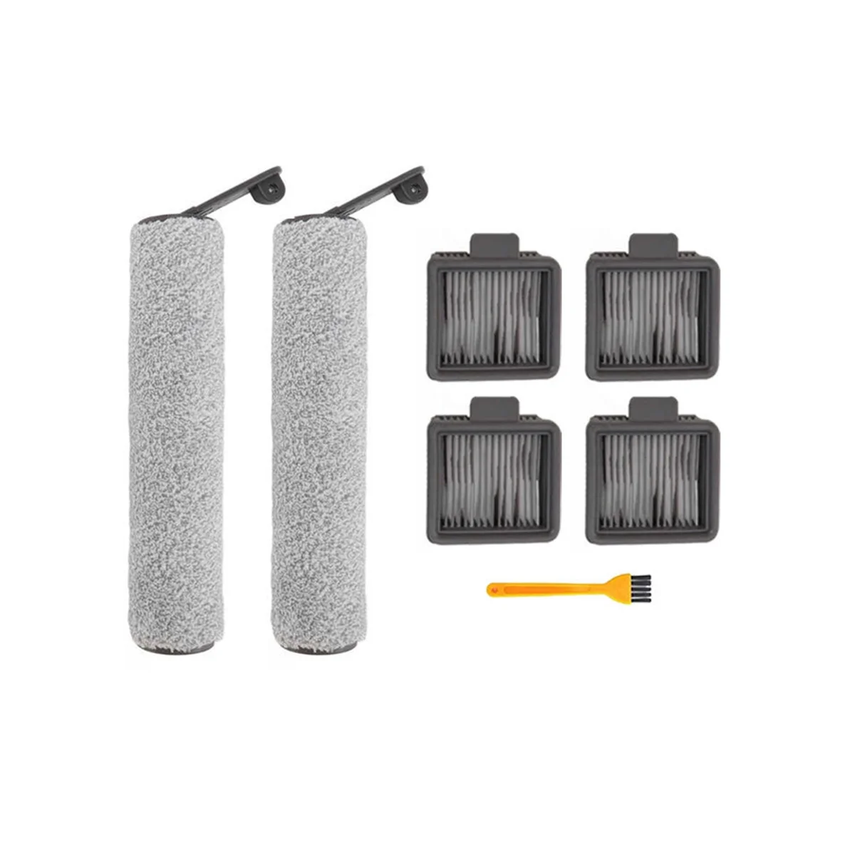 

Сменная круглая щетка для пылесоса H12 / H12 / H12S Max, фильтр НЕРА Для влажной и сухой уборки, аксессуары, запасные части