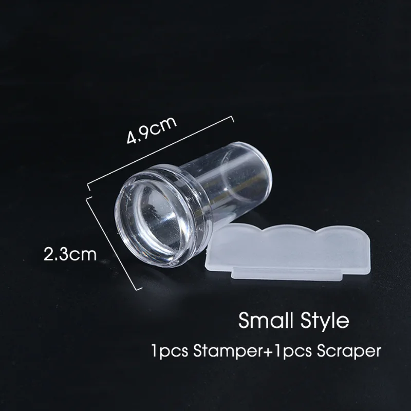 

Nail Enhancement Seal Tool Small Head Silicone Nail Plate Template Transfer Seal