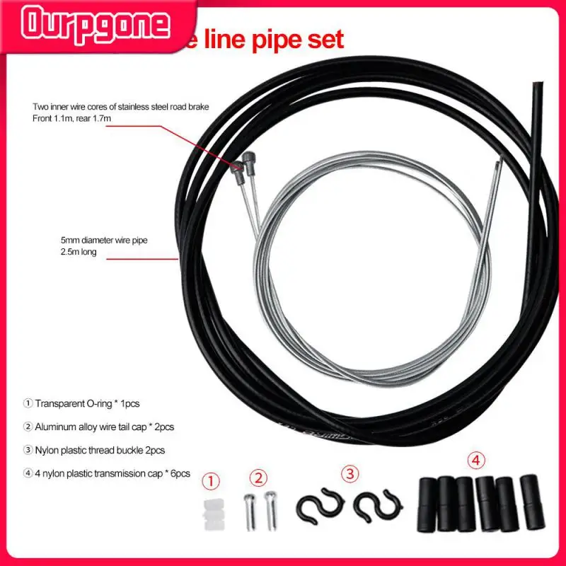 

Brake Line Tube Variable Speed Line Tube Set Mountain Bike Road Car Line Core Line Tube Set Inner Line Cycling Accessories