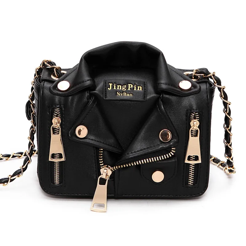 

2023 New Women's Chain Rivet Diagonal Straddle Shoulder Jacket Fashion Trend Clothing Bag