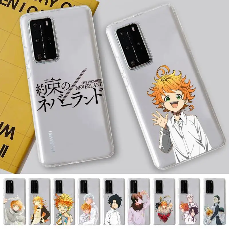 

Promised Neverland Phone Case for Samsung S20 ULTRA S30 for Redmi 8 for Xiaomi Note10 for Huawei Y6 Y5 cover