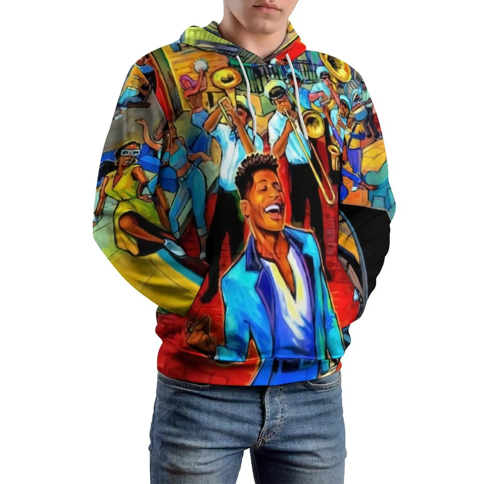 

Funny Jazz Festivals Hoodie Jazz 2022 Fest Popular Long Sleeve Mens Hoodies Autumn Outdoor Pullover Hoodie Big Size