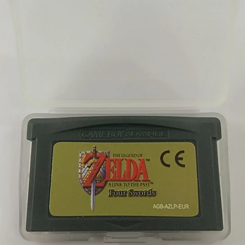 

The Legend of Zelda Series Four Swords Video Game Cartridge 32 Bit Game Console Card for NDSL GB GBC GBM EUR Version
