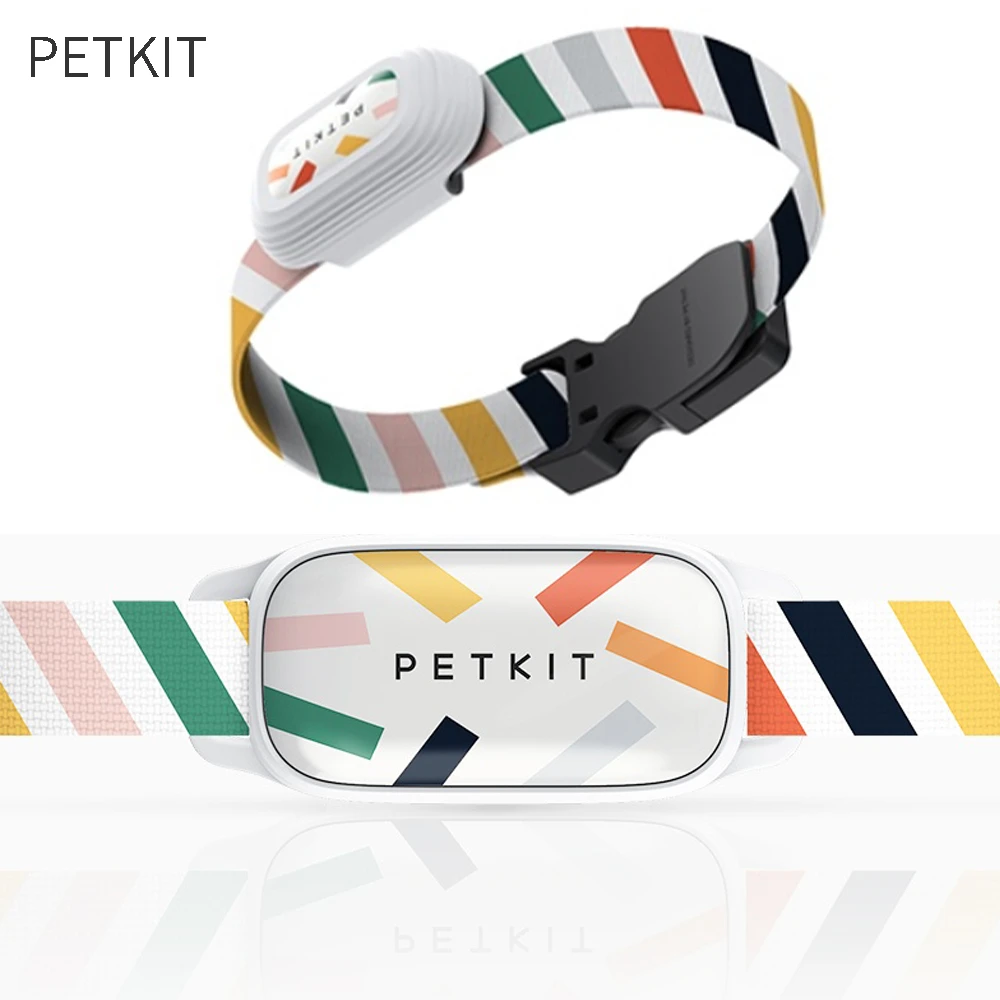 

Водонепроницаемый Регулируемый смарт-ошейник PETKIT с Bluetooth, управление через приложение, ошейник для кошек, собак, для сна, ошейник для обнару...