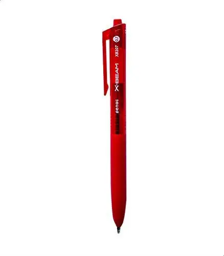 

Бренд: Penac X-Beam Xb 107 красный 0,7 мм поперечный луч Категория: игольчатая ручка