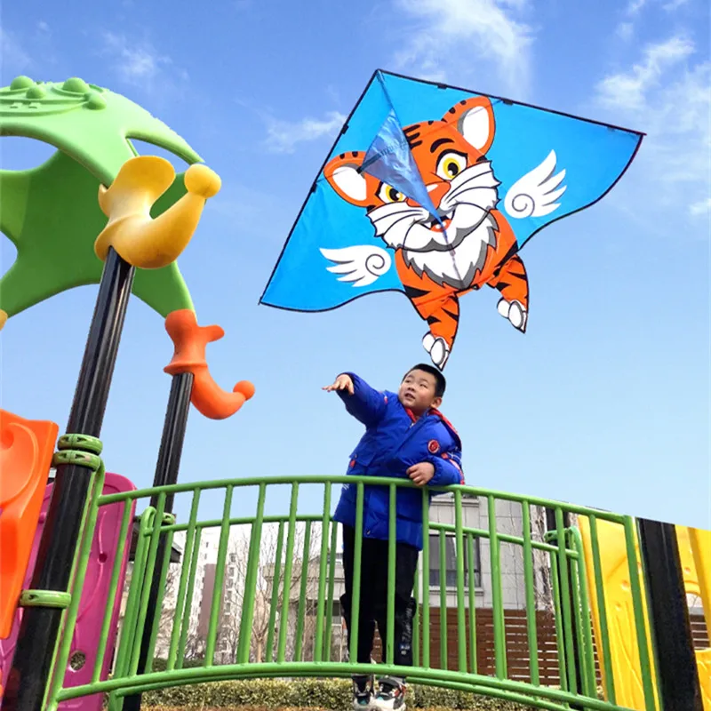 Бесплатная доставка тигровый воздушный змей летающие игрушки ветроуказатель