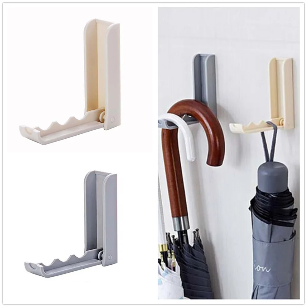 

Foldable Hanging Hook Plastic Door Hanger Self Adhesive Wall Hanger Hat Racks Key Hanger Wall Organizer Home Decor