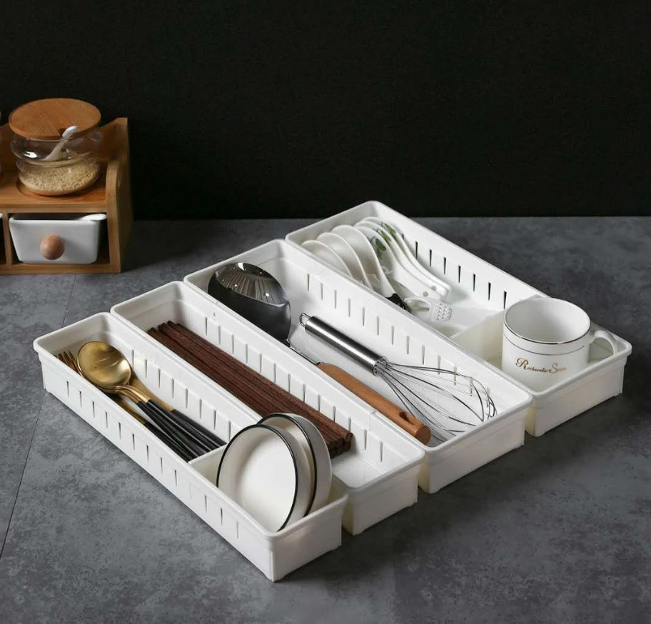 

Divide Drawer Organizers Home Office Desk Desktop Accessories Stationery Organizer for Cosmetics Compartment Drawers Storage Box