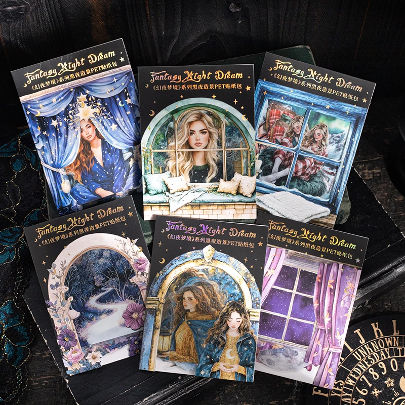 

Набор стикеров Fantasy Night Dream