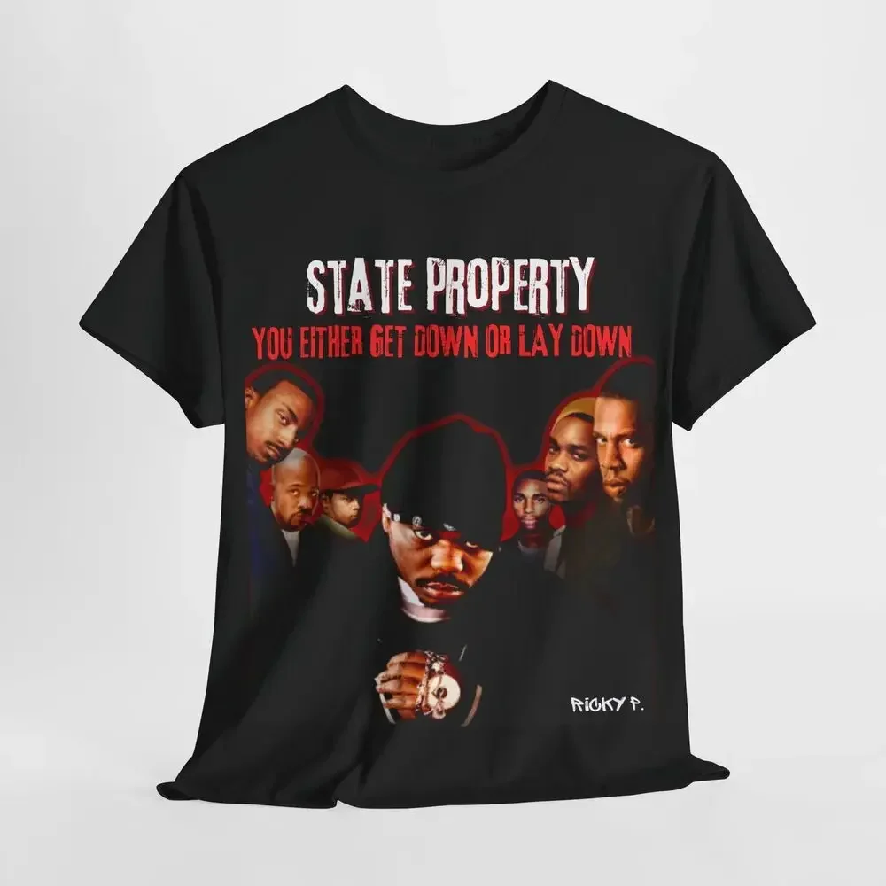 Футболка унисекс из плотного хлопка State Property Movie Beanie Siegel (art.: 3920d9fecd528) - 3920d9fecd528