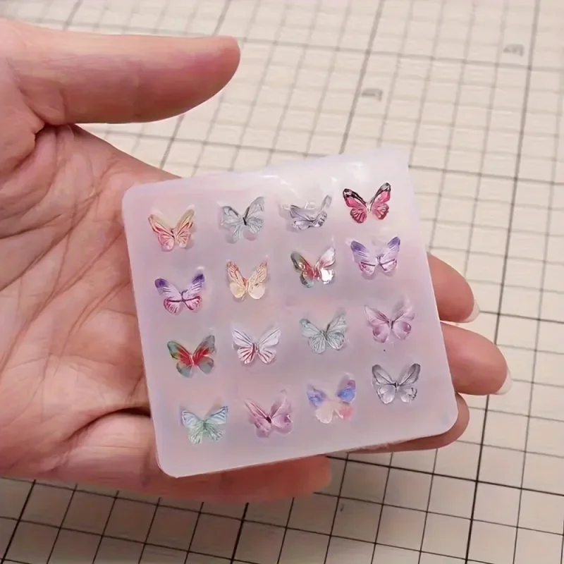 1 шт. силиконовая форма для украшений бабочка