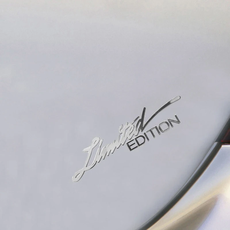 

Limited Edition Emblem Stickers 3D Metal Stickers Creative Car Body Door Mobile Phone Laptop Decals Car Decoration Accessories