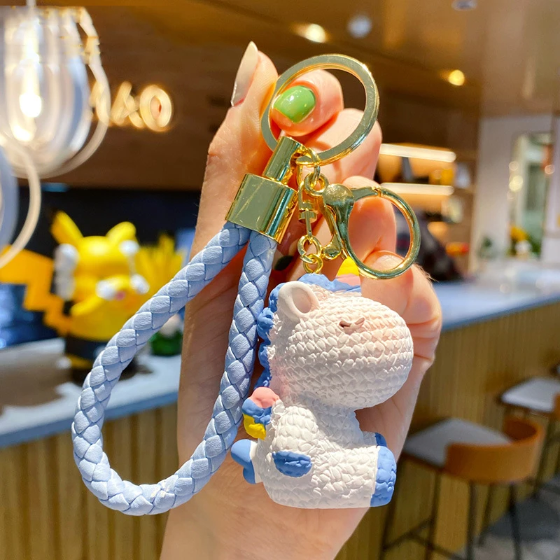 Мультяшный полимерный пурпурный единорог с красным лицом стеснительный женский