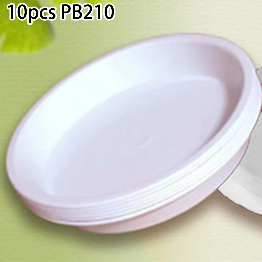 

Поднос для горшка, черный/белый поднос для растений, дышащий пластиковый круглый держатель для цветочных горшков, новый прочный