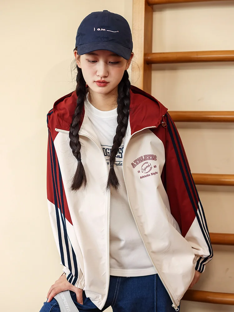 Junior High School Students Outerwear New Spring and Autumn 2024 Older Children Young Girls You...