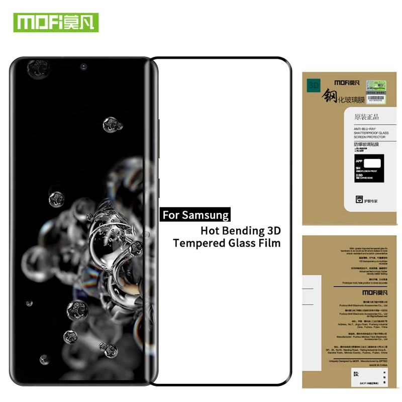 

Mofi Tempered Glass For Samsung Galaxy S10Plus S10E S10 Lite S20 FE S20 Fan Edition S20 Lite S20 Ultra S20 Plus Screen Protector