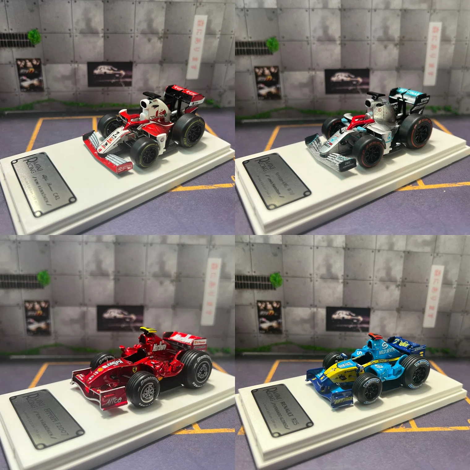 

Модель гоночного автомобиля из смолы 1/64 F1