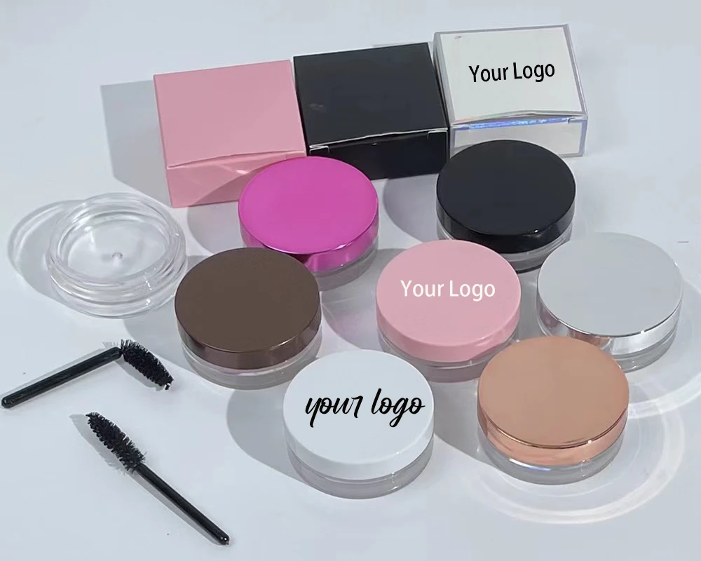 

Wholesale Eyebrow Styling Gel Brows Wax Sculpt Soap Waterproof Lasting Wild Eyebrow Soap Gel Custom Logo Cosmetic Eyebrows 10pc