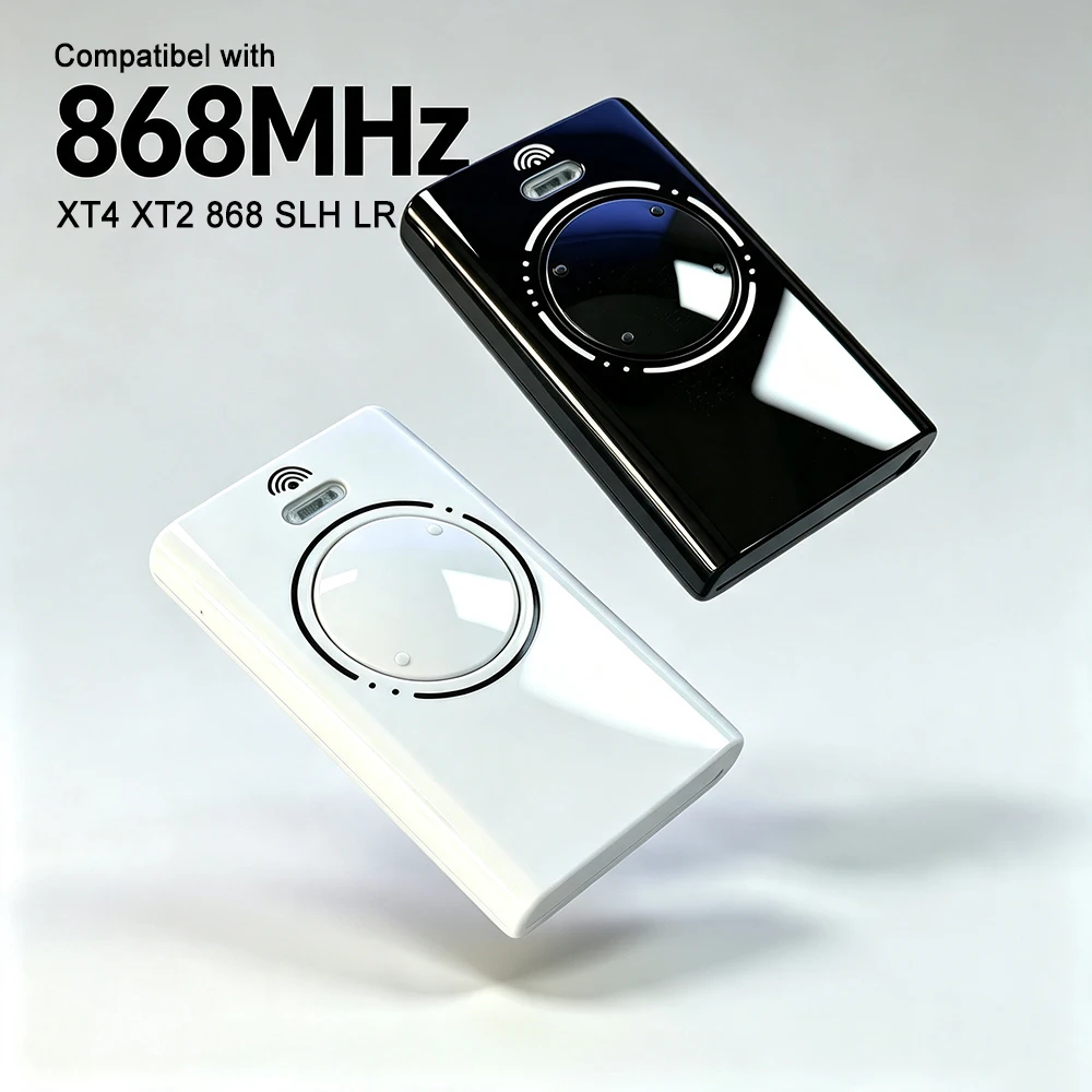 Фото Совместим с XT4 XT2 868 SLH LR, пульт дистанционного управления для гаражных ворот/ворот, 868 МГц, с плавающим кодом, передатчик команд для электрических ворот, 1/5/10 шт. №1