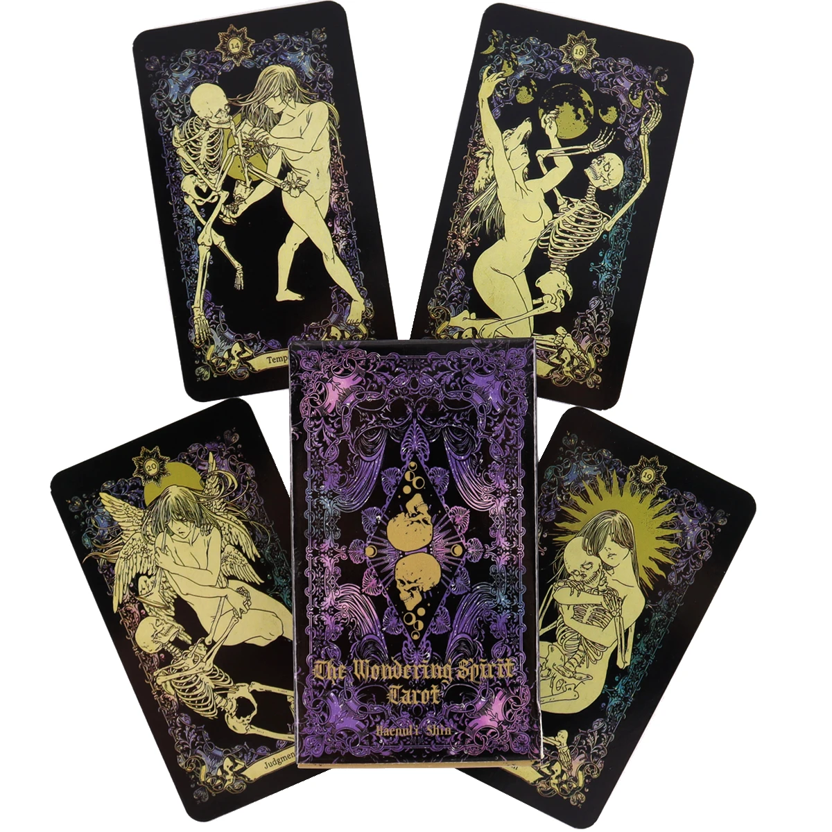 

The Wandering Spirit Tarot Deck Beginners Board Game Multiplayer Family Party Game Fortune Telling Prophet Oracle Cards