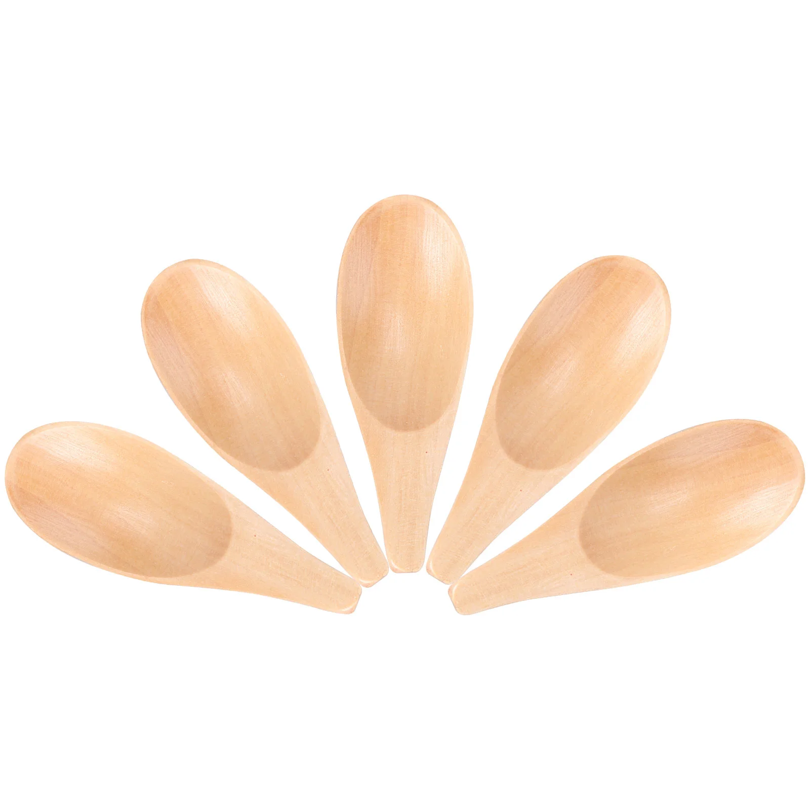 

Spoon Wooden Spoons Woodmini Tea Scoop Salt Matcha Dinnerware Tableware Soap Coffee Cutlery Tasting Honey Bath Miniature