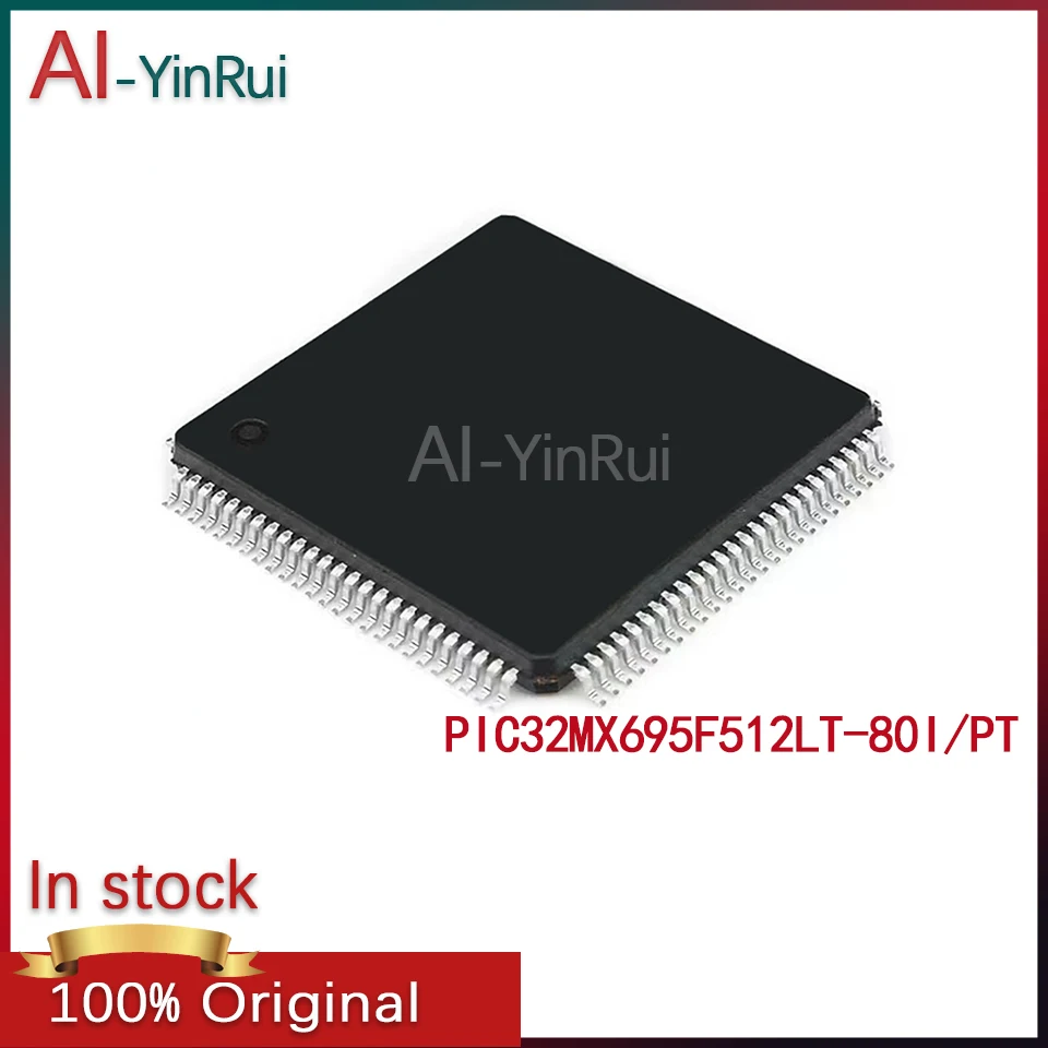 

AI-YinRui PIC32MX695F512L PIC32MX695F512LT-80I/PT PIC32MX695F512L-80I/PT TQFP100 New Original In Stock IC MCU 32BIT 512KB FLASH