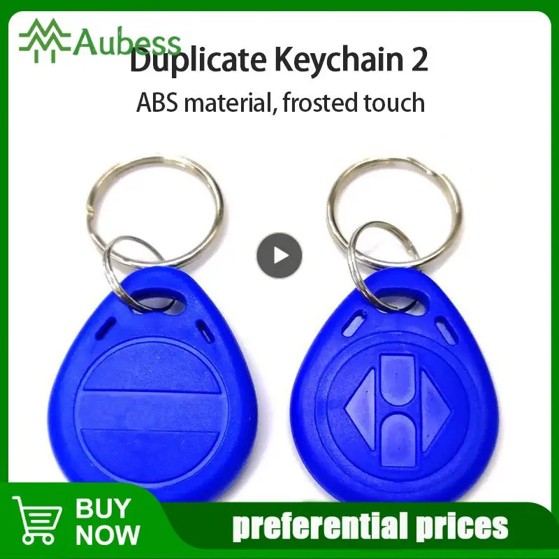 

/Set EM4305 Chip RFID Tag 125Khz Key Copy Ring Card Rewrite EM ID T5577 Keyfobs Rewritable Proximity Token Access Duplicate