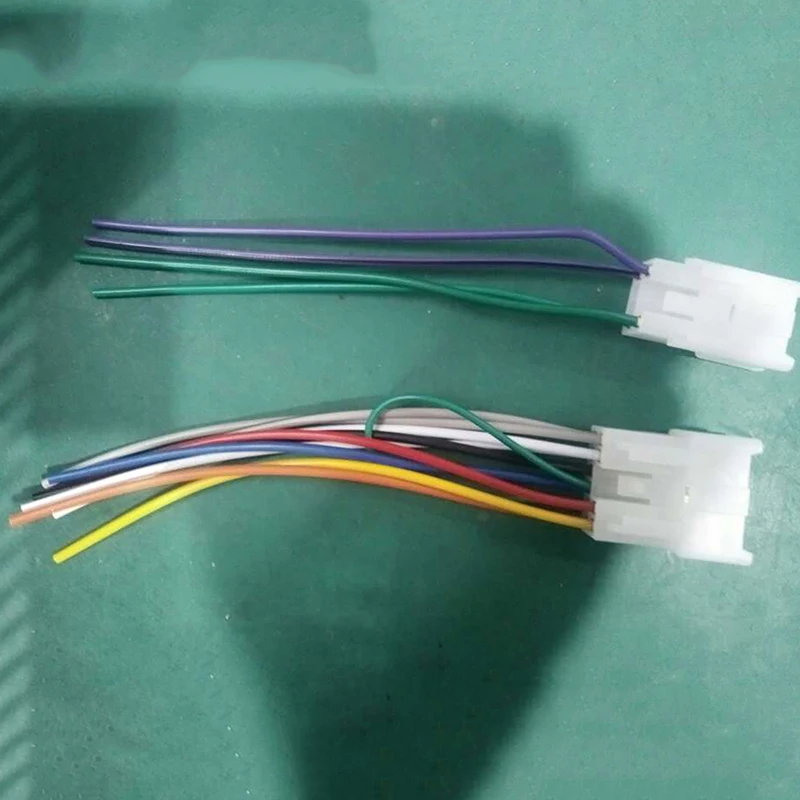 1 пара автомобильных стереоразъемов автомобильный аудиоадаптер для смены