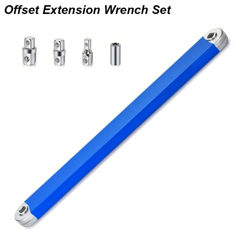 

Набор удлинителей для гаечных ключей atooltour 1/2", 1/4", 3/8"