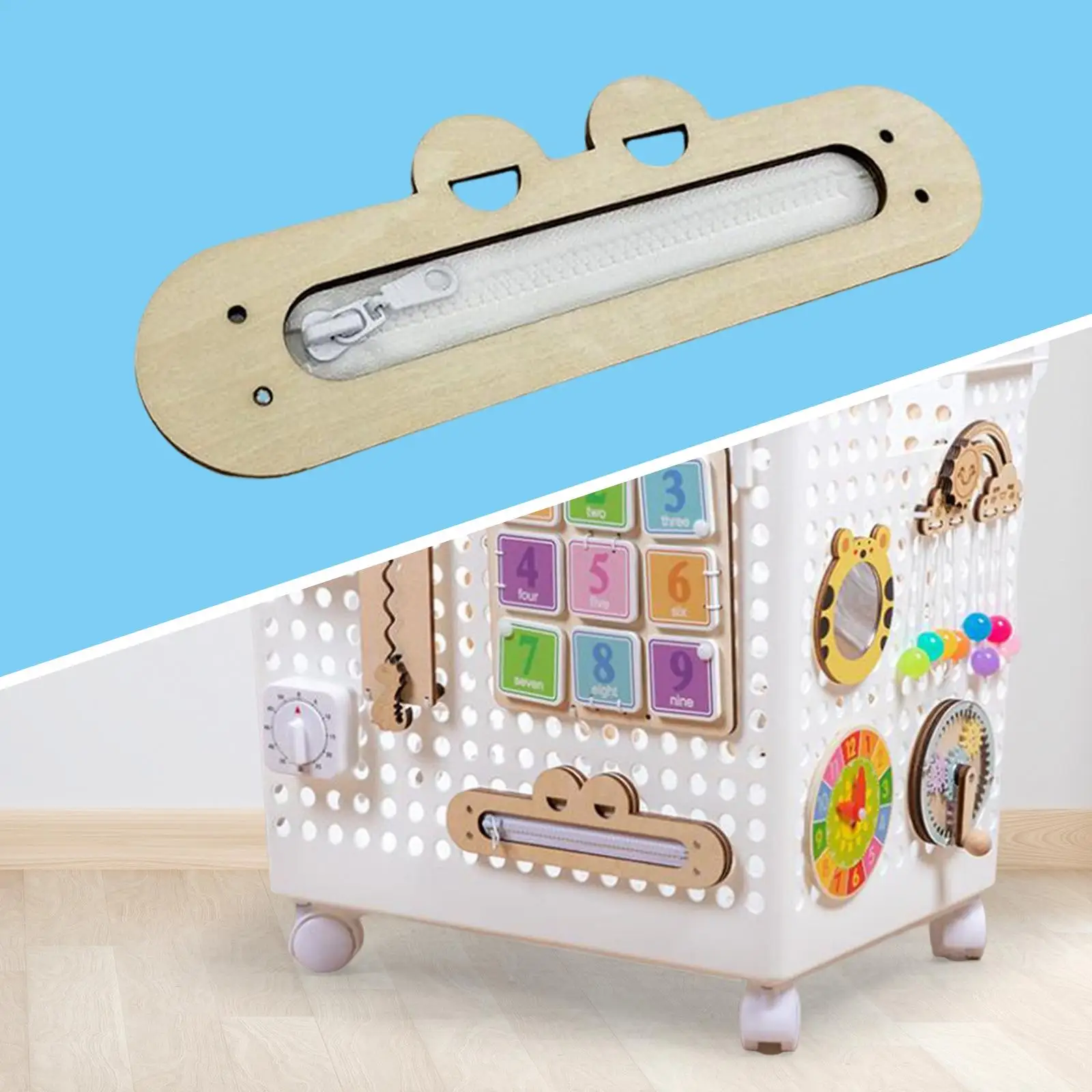

Sensory Board Toy Basic Skill DIY Material Early Education Toys for Nursery