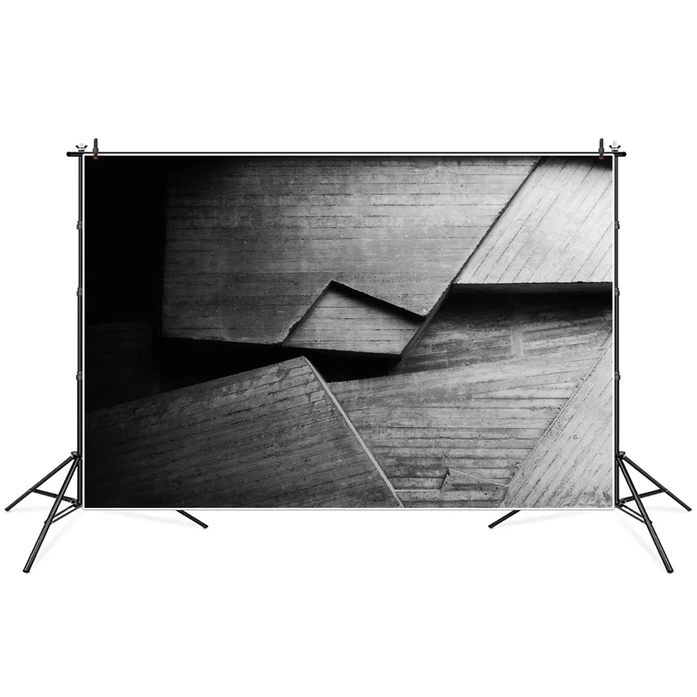 

Gradient Cement Wall Scene 3D Stereoscopic Photography Backdrops Custom Party Home Decoration Studio Photo Booth Backgrounds