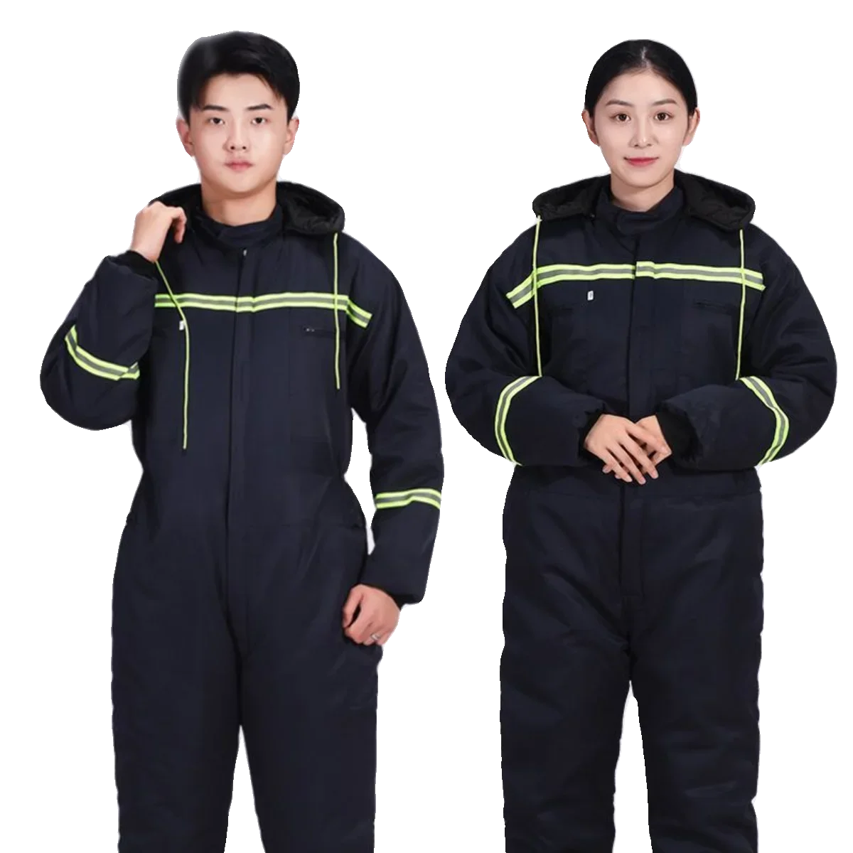 Зимний хлопковый комбинезон для рыбалки на открытом воздухе рабочий костюм