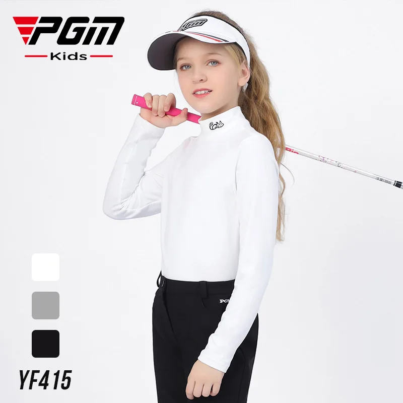 Clothes Long-sleeved T-shirt Girls Autumn And Winter Bottoming Shirt Golf Clothing Sportswear