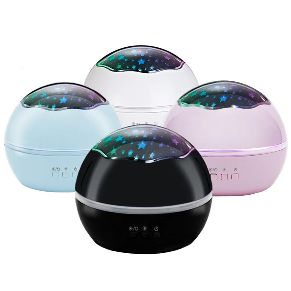 

1pc Projector Rotating Colorful Moon Projector Lamp for Decoration Bedroom