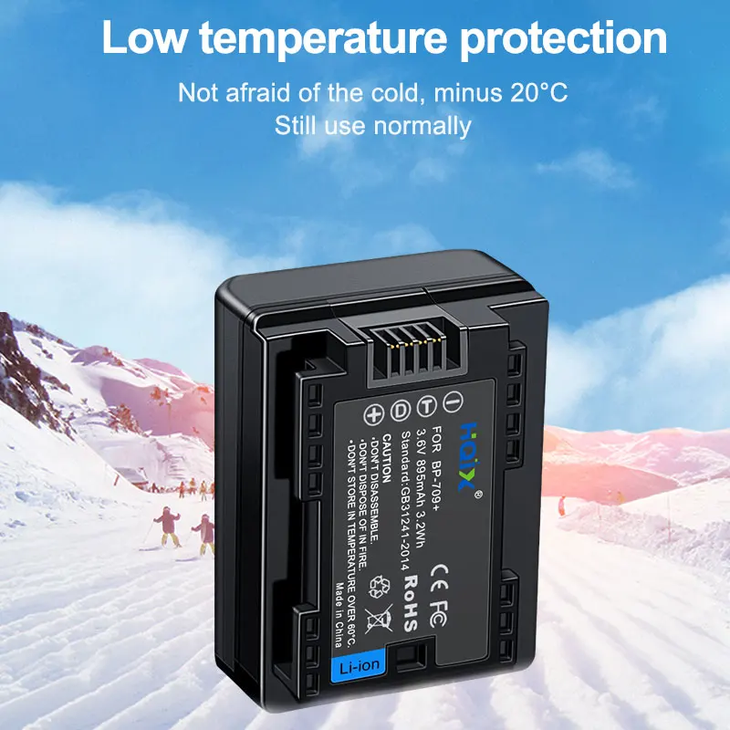 Аккумуляторная батарея HQIX для Canon LEGRIA HF R36 R38 R46 R56 R66 R76 R86 R306 R706 R806 M50 M52 M56 M500