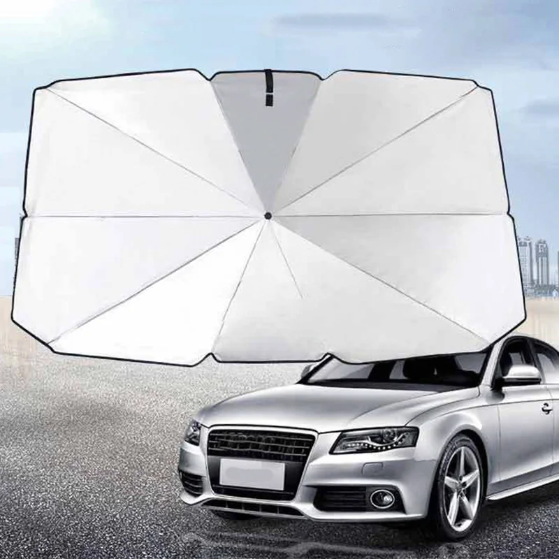 

Car Sunshade Front Windshield Sun Protection/UV Protection Universal Sun Umbrella Windshield Protection Dashboard Sun Protection