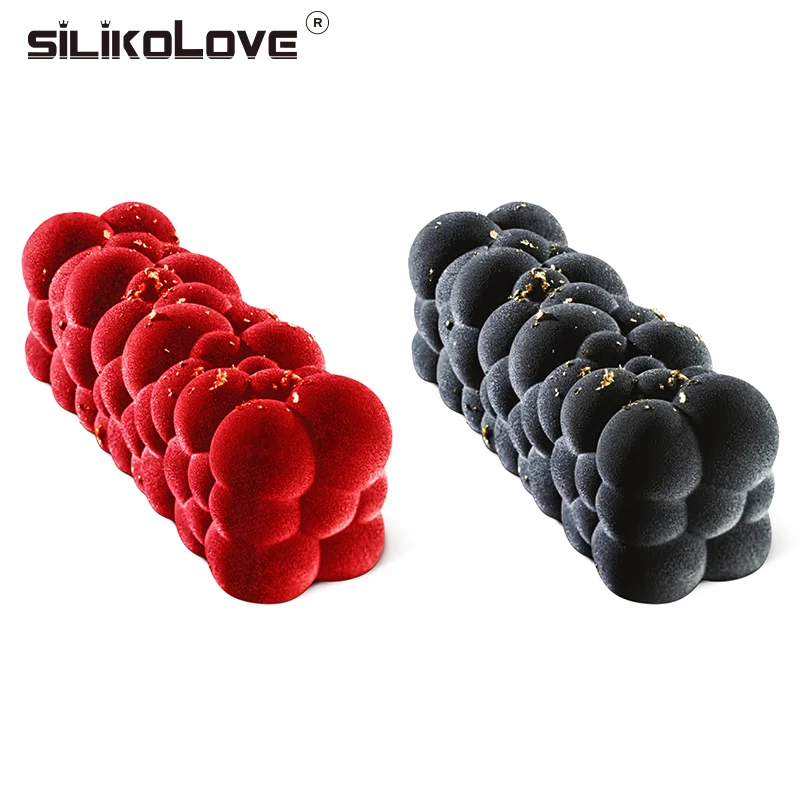 

SILIKOLOVE Silicone Mold Cake For Baking Cloud Bubble Spiral Shaped Mousse Dessert Cake Decorating Tools Molds Bakeware